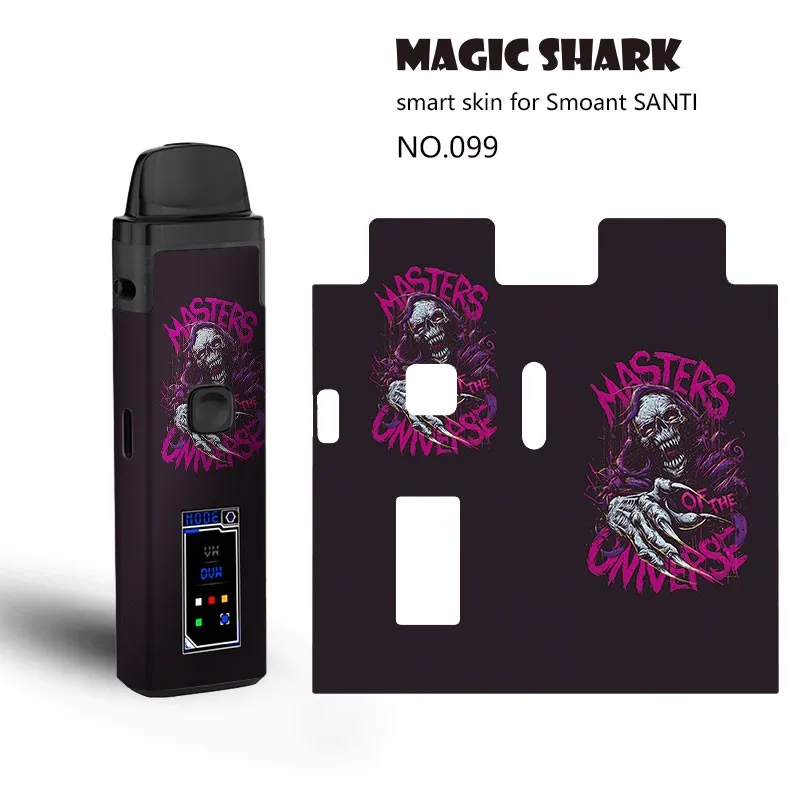 2022 New Skull Joker Anime Cartoon Petty Woman Case Cover Sticker Skin Film for Smoant Santi | Mobile Phone &amp Back Flim