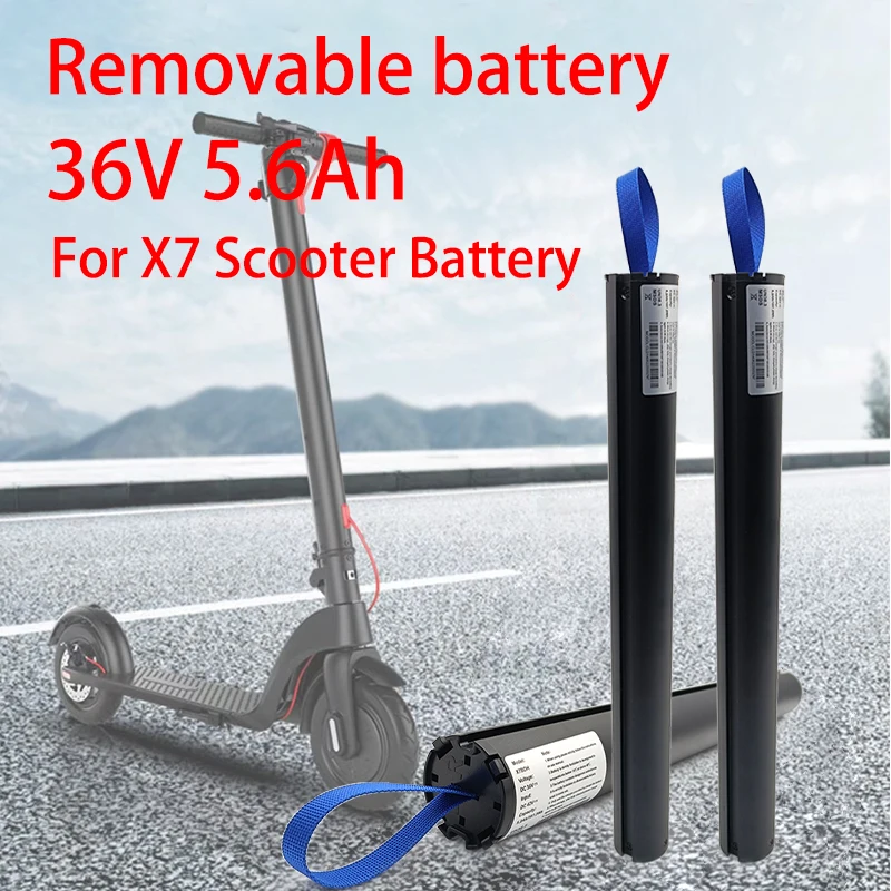 

New 36V 5600mAh Lithium Rechargeable Battery,for XIAOMI X7 Electric Bicycle Carbon Fiber Scooter Replaceable Accessories Battery