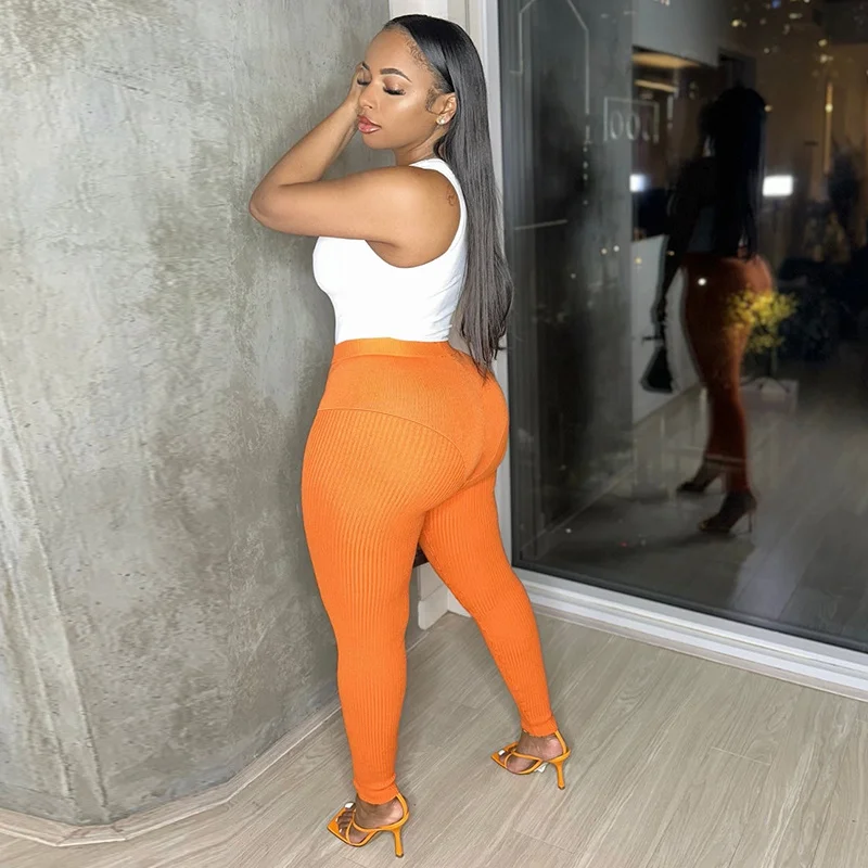 Women's 2023 spring and summer new indoor outdoor yoga tight show buttock sports casual pants