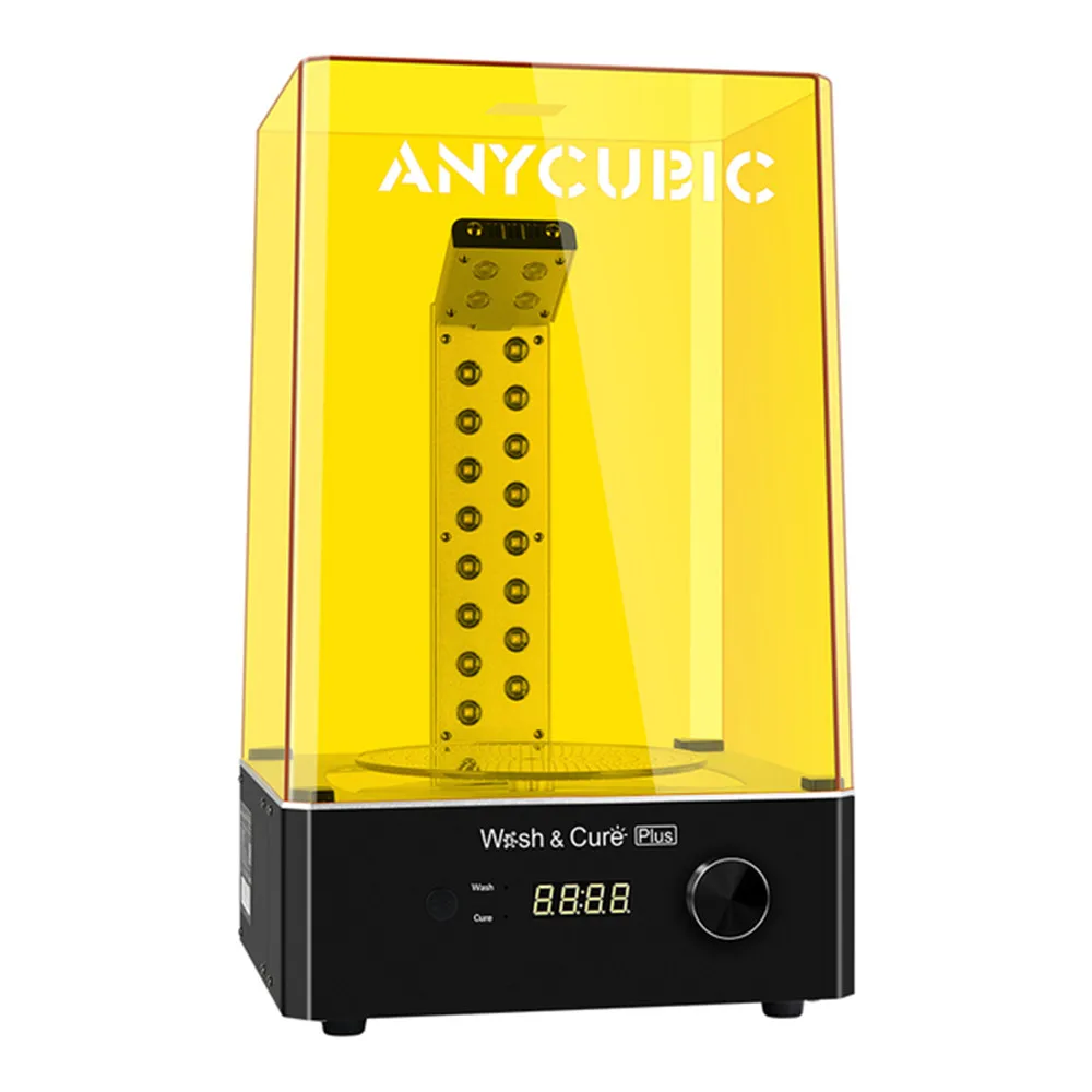 

Машина для отверждения и очистки Anycubic с автоматическим вращением на 360 ° Домашний Светильник для отверждения и очистки 3d принтера