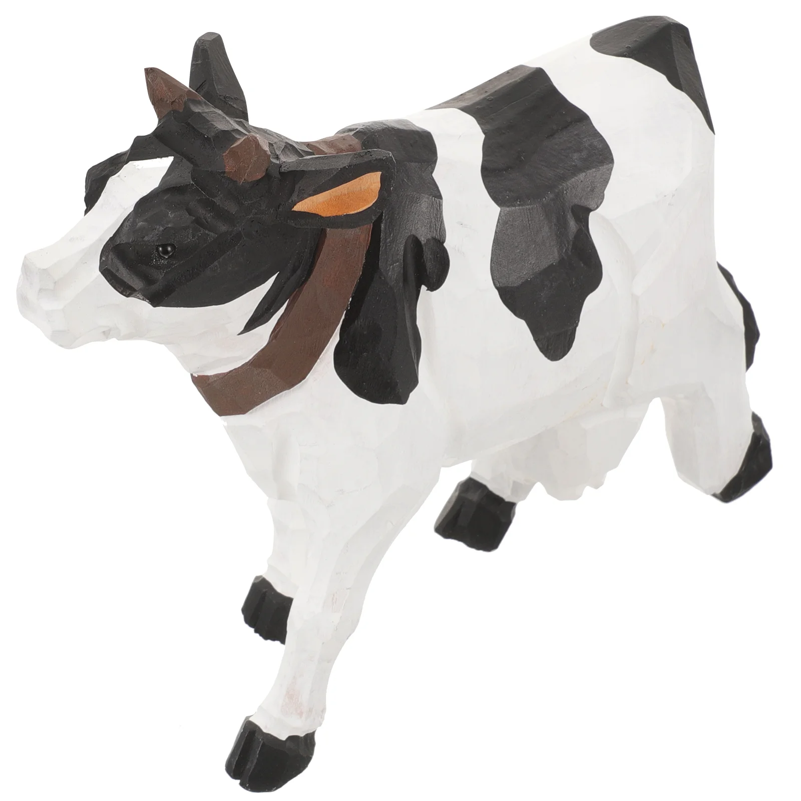 Орнамент Маленькие Статуэтки Корова Декор Статуи Украшения Деревянные Животные