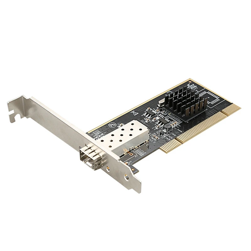 Fully 1G PCI to SFP Ethernet Network Adapter Fiber Gigabit Optical Fiber Network Card 10/100/1000Mbps For Intel 82545 Desktop PC