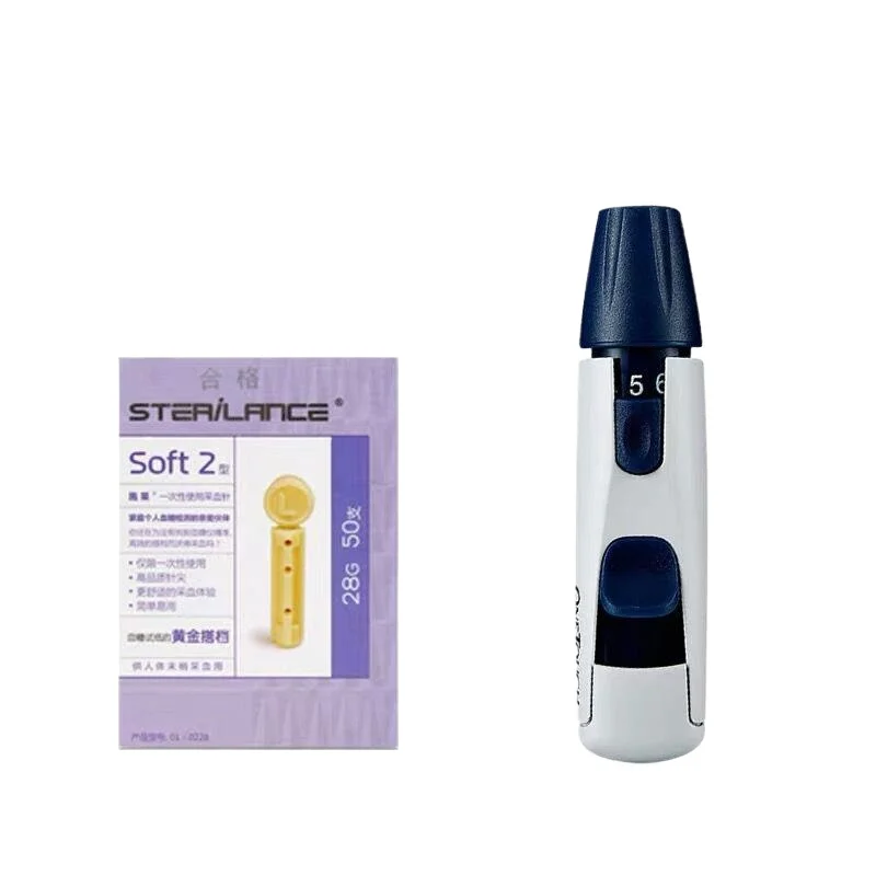 Johnson Stable Hao Times Easy Ze Yi Стабильный тестер уровня глюкозы в крови Yuezhijia Zhiyou и 50 игл