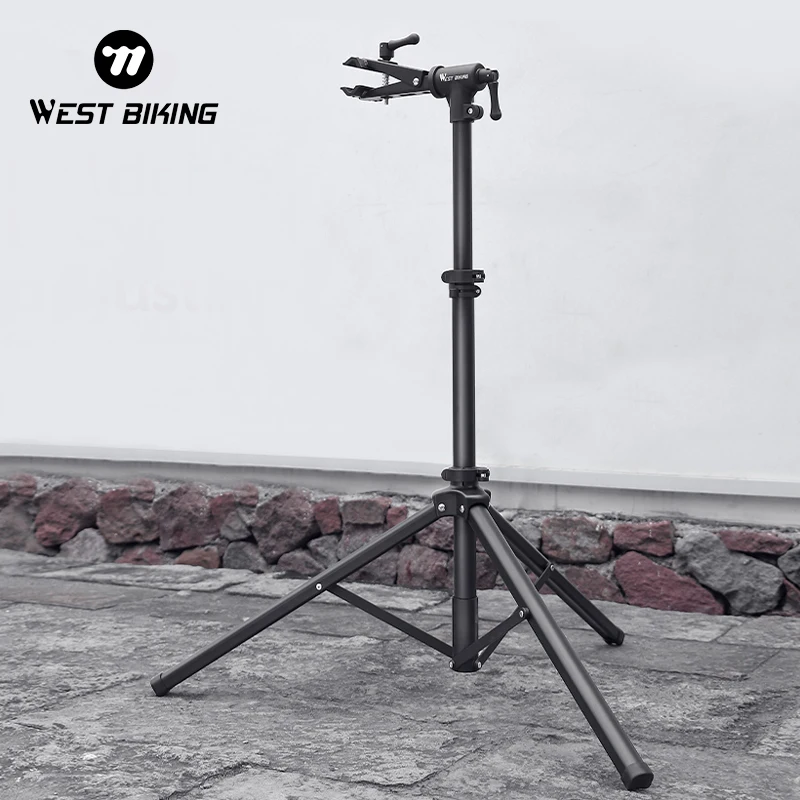 Регулируемая складная стойка для ремонта велосипедов