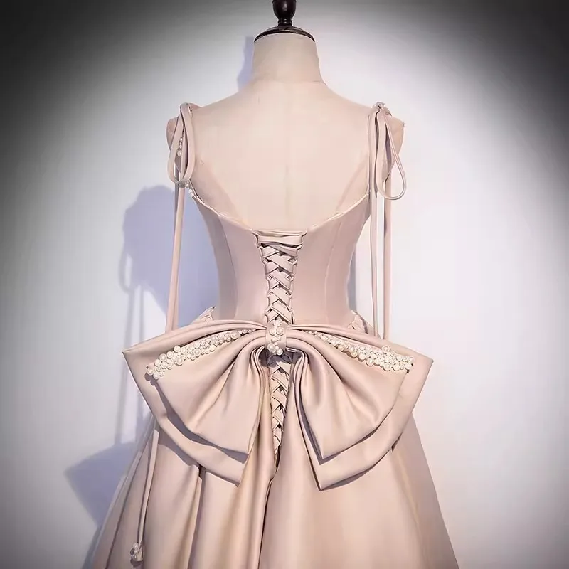 NA-S12 индивидуальное настоящее платье принцессы для выпускного вечера девочек с