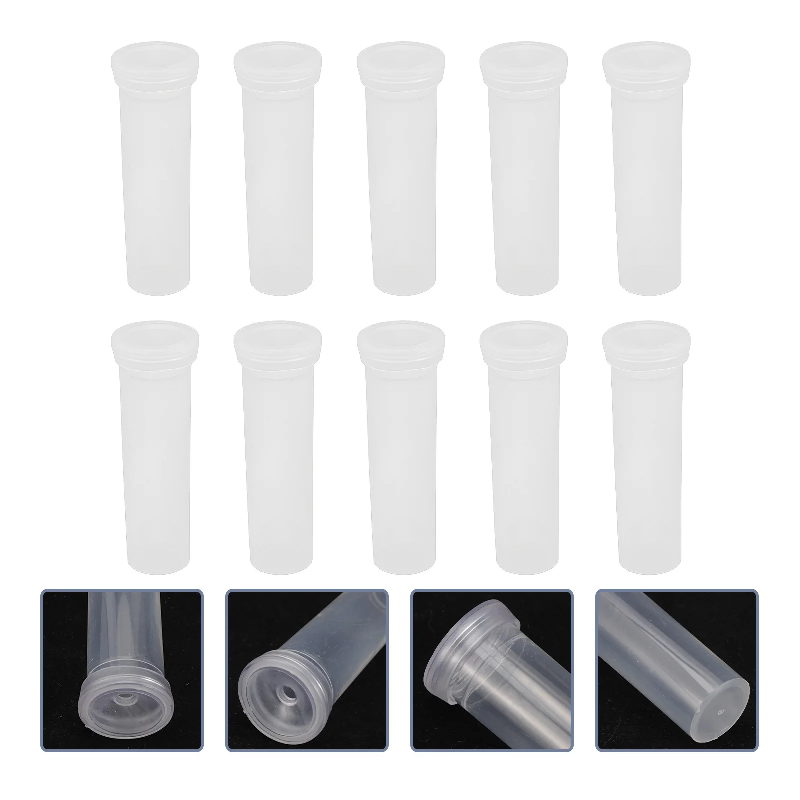 

50Pcs Durable Flower Water Tubes Practical Floral Tubes Flower Nutrition Tubes