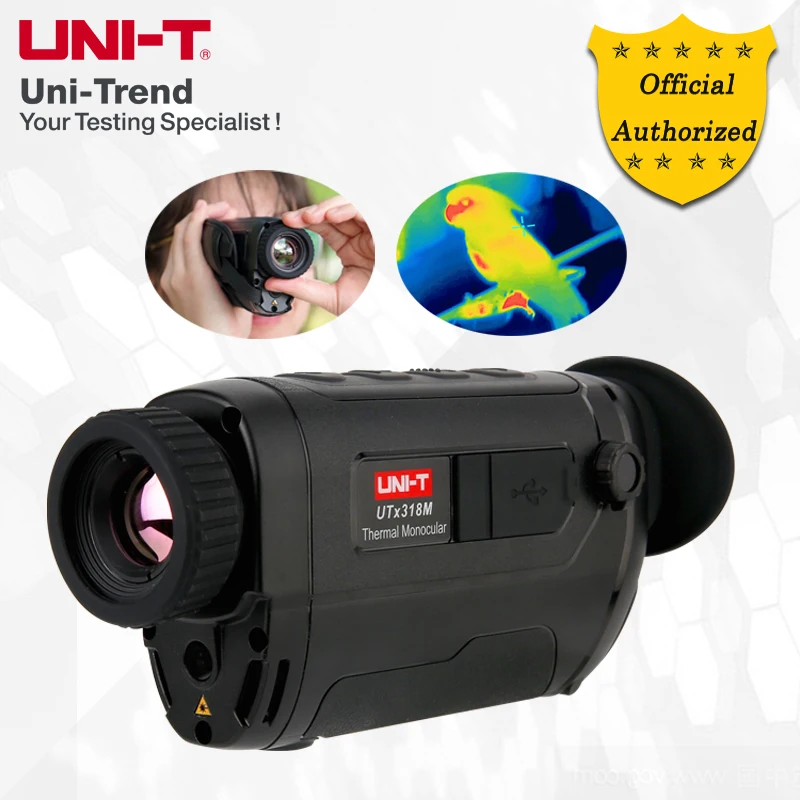 

UNI-T Smart WIFI Thermal Imaging Telescope UTx318M/ Probabilistic Ranging Laser Indication Hot Spot Tracking Electronic Compass