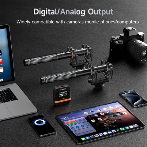 Comica VM40 беспроводной двухканальный микрофон