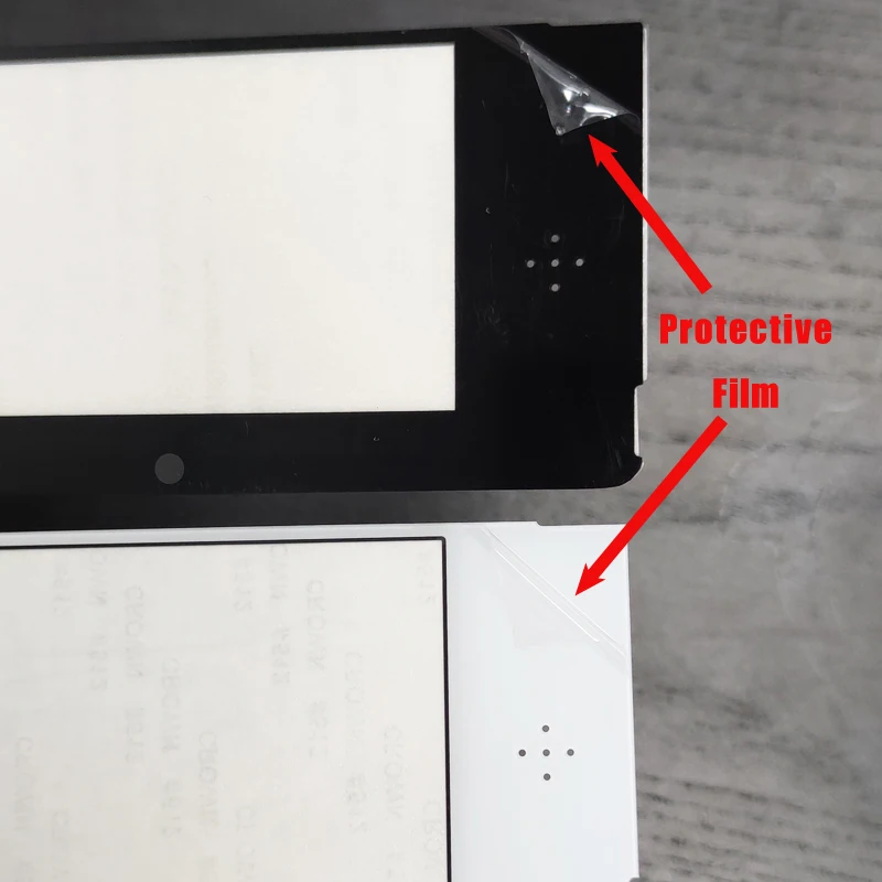 Верхний верхний ЖК-экран передняя пластиковая рамка крышка объектива OEM для Nintend