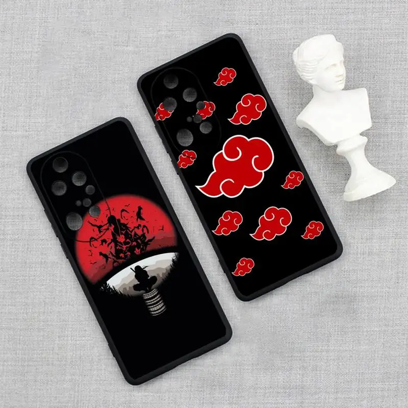 

Чехол Naruto Uchiha Itachi Sasuke Akatsuki для телефона Huawei P20 P30 P40 P50 Lite E P Mate 50 40 30 20 Pro, мягкий чехол