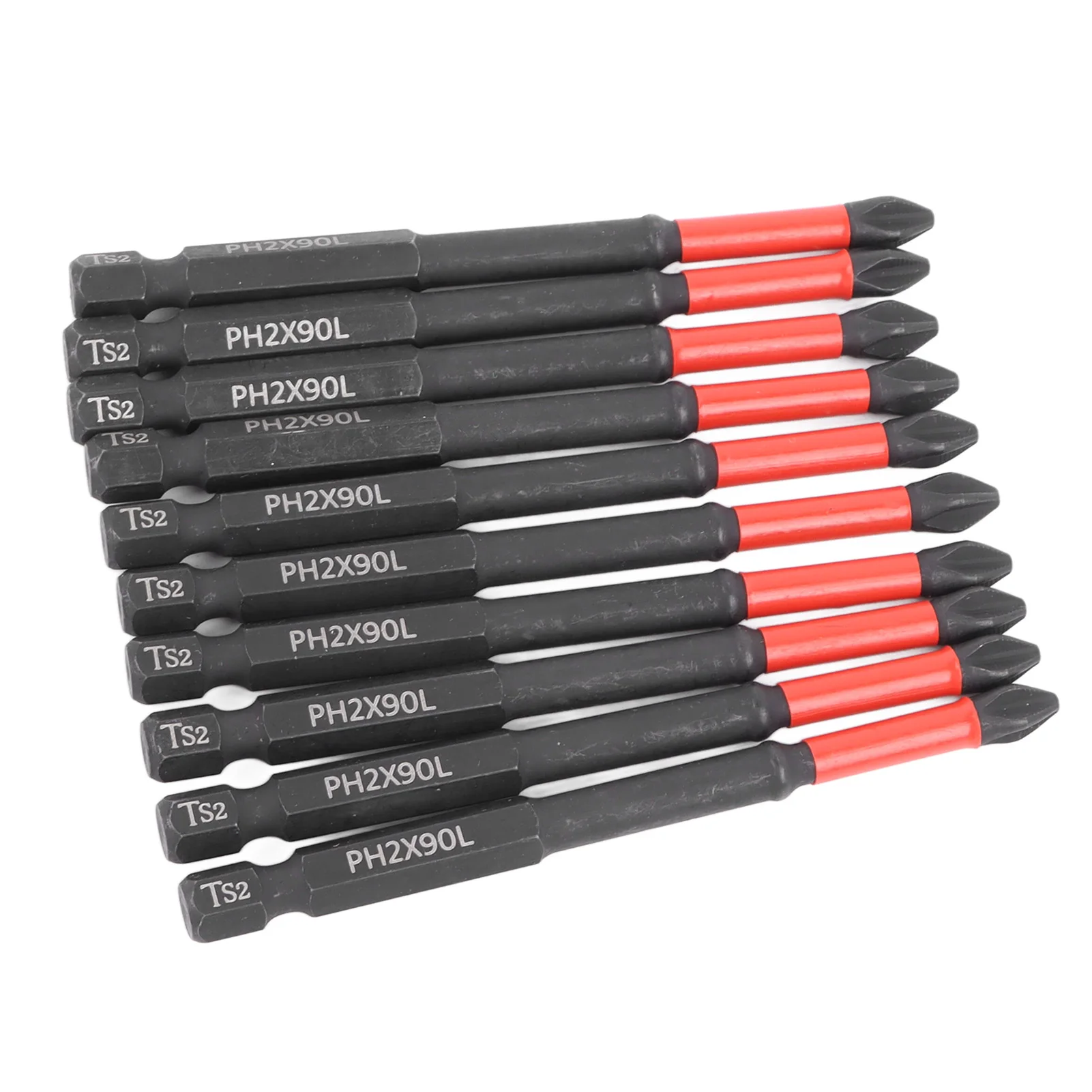 10ШТ Крестовые отвертки Нескользящие ударопрочные Магнитные сверла Высокой