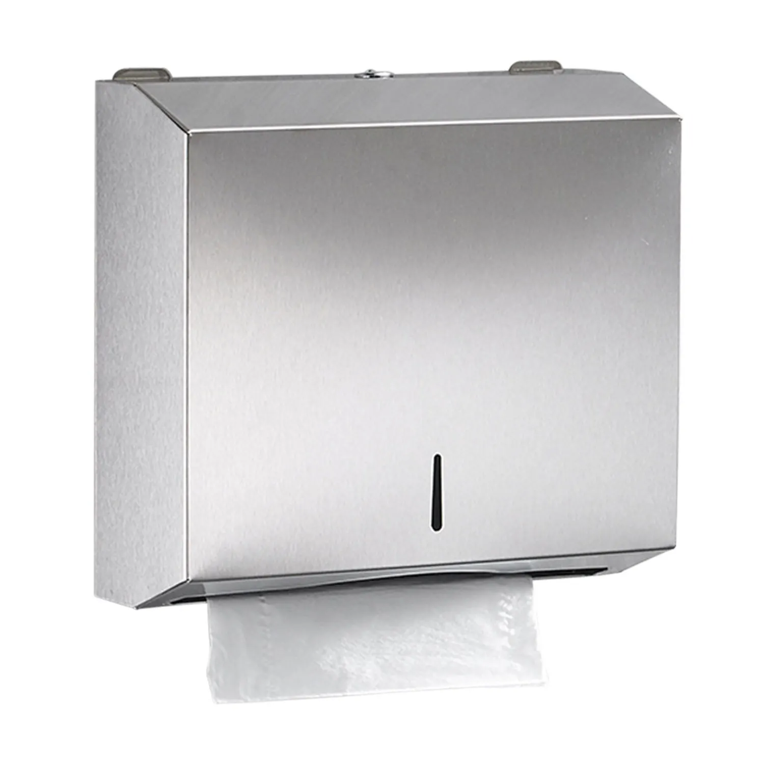 

Paper Towel Dispenser Wall Mounted Drilling Paper Towel Holder Dispenser Brushed Stainless