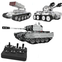 2 4g 10ch rc metal assembly electric mechanical military world of tanks radio controlled armored tank childrens toy model gift