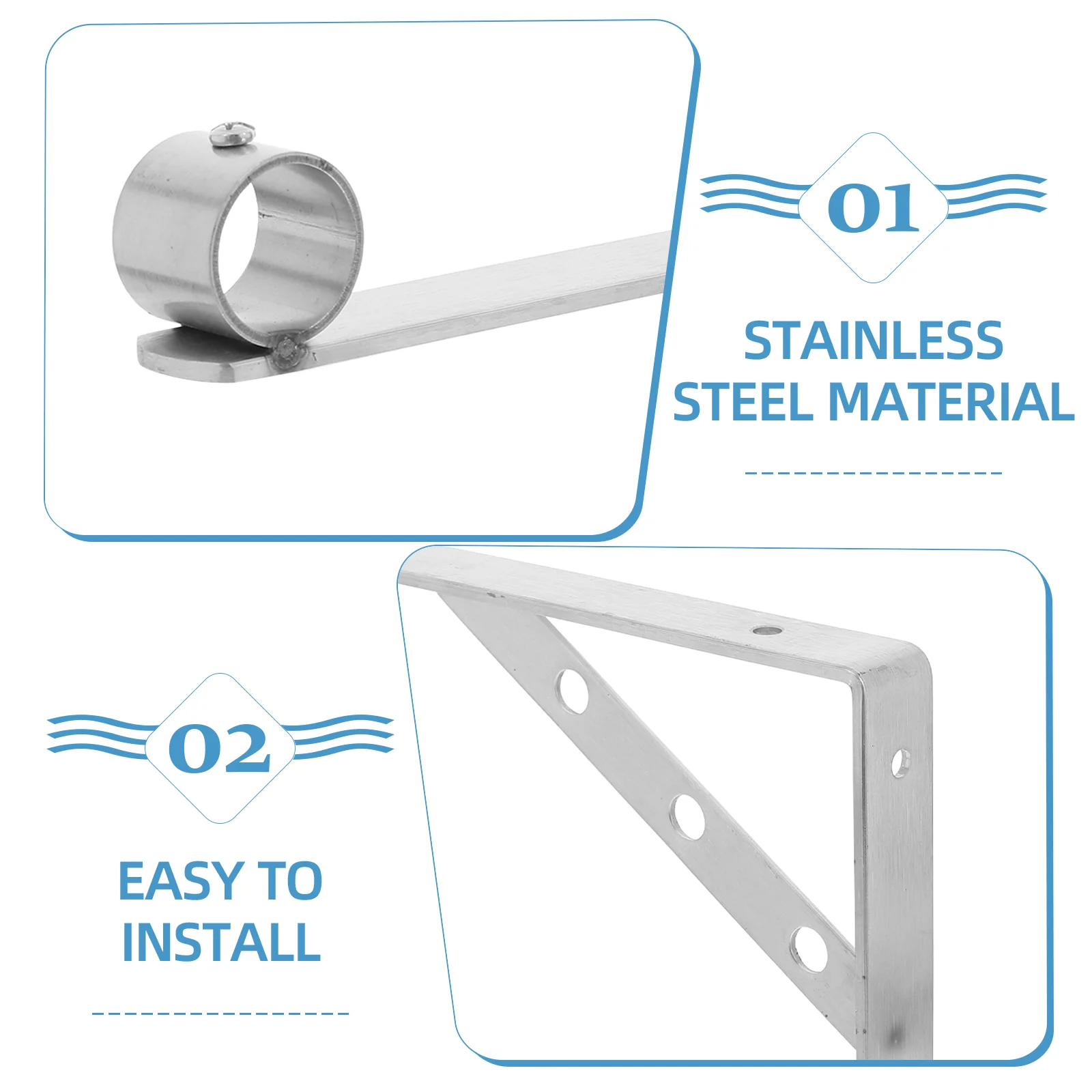 Угловая полка настенная сушилка кронштейны для шкафа опорная стойка одежды