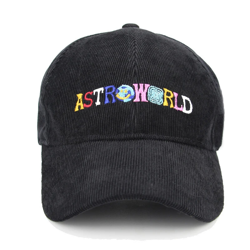 

Бейсболка ASTROWORLD в стиле унисекс, 100% хлопок, Кепка с надписью, с вышивкой, уличная в стиле хип-хоп, для мужчин и женщин