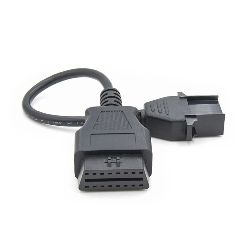 Фото Переходник-адаптер OBD/OBD2 с 8-контактного на 16-контактный разъем для диагностического сканера Volvo №4