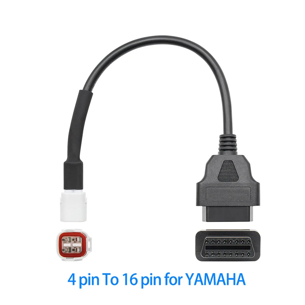 Коннектор И Кабель OBD2 для диагностики мотоцикла Honda YAMAHA Suzuki Ducati адаптер