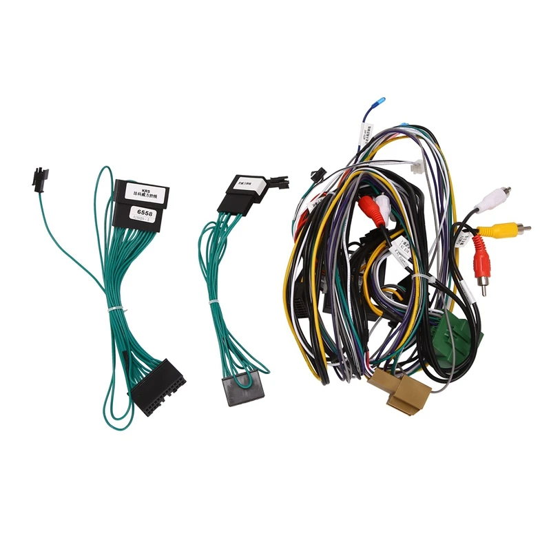 

Car Audio 16PIN Power Cord Adapter Audio Power Harness With Canbus Box For Chevrolet Cruze Regal Explorer 2015-2018