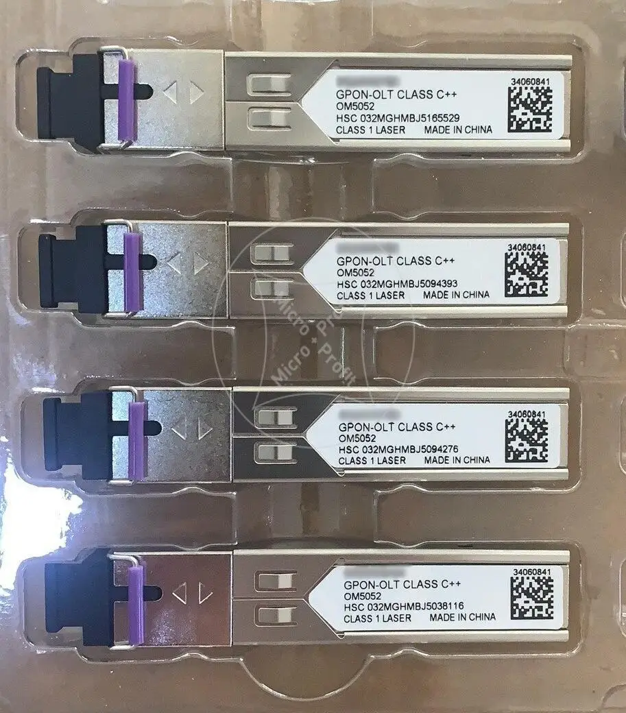100% новый HSC GPON SFP/модуль/палочка/оптический трансивер класс C ++ OM5052 для PON платы OLT |