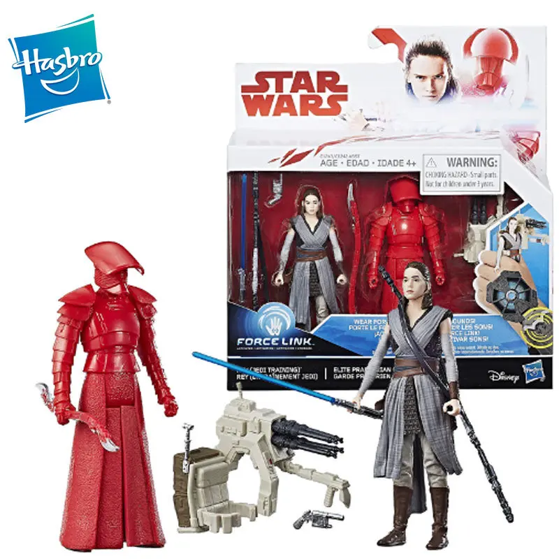 

Hasbro Star Wars Force Link Series Rey BB-8 BB-9E Chirrut Baze 3.75" Action Figure Set Collection for Children Gift Kids Toys