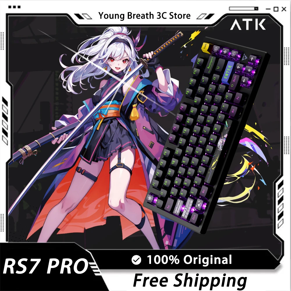 Клавиатура ATK RS7 Механическая Проводная с RGB-подсветкой 8K