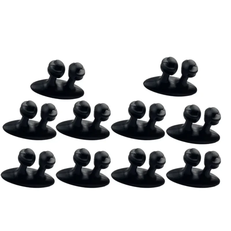 

10 шт. Автомобильный держатель для приборной панели телефонного кабеля, застежка для зарядного устройства, фиксированный зажим, настольный органайзер, держатель, аксессуары для автомобильного интерьера