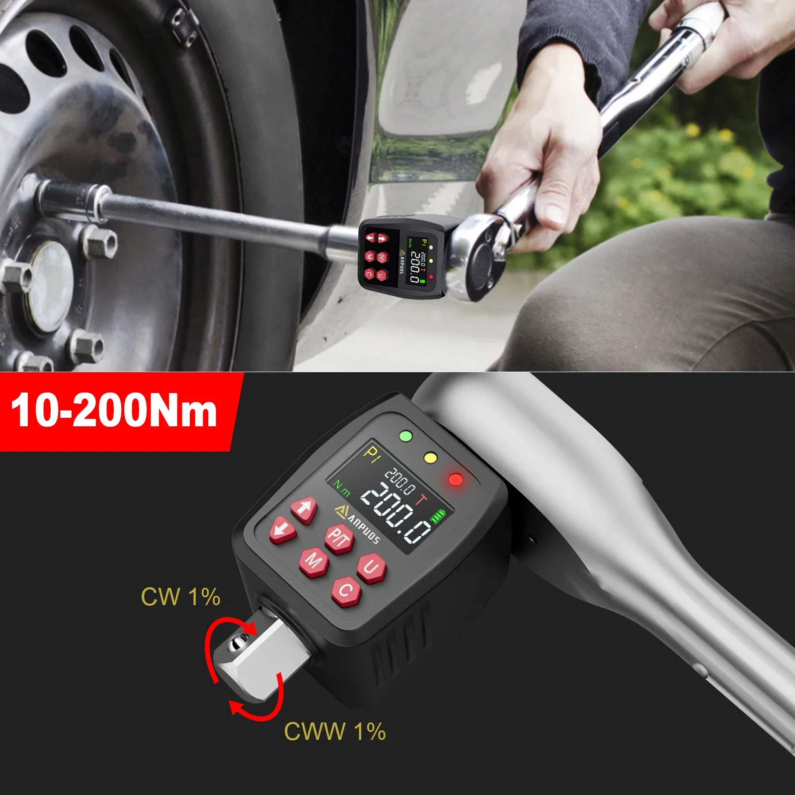 VANPO Электронный цифровой дикемометр