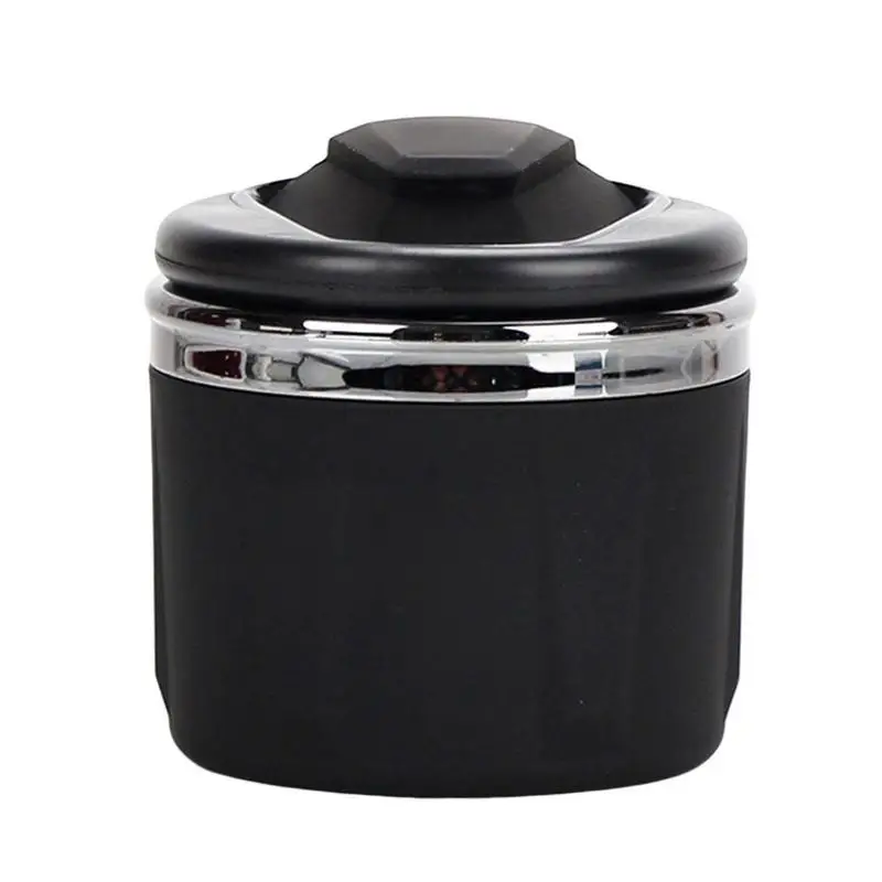 

Пепельница для чашки, автомобильная пепельница для женщин, Яркая Серебряная автомобильная пепельница с керамической подкладкой, цвет голу...