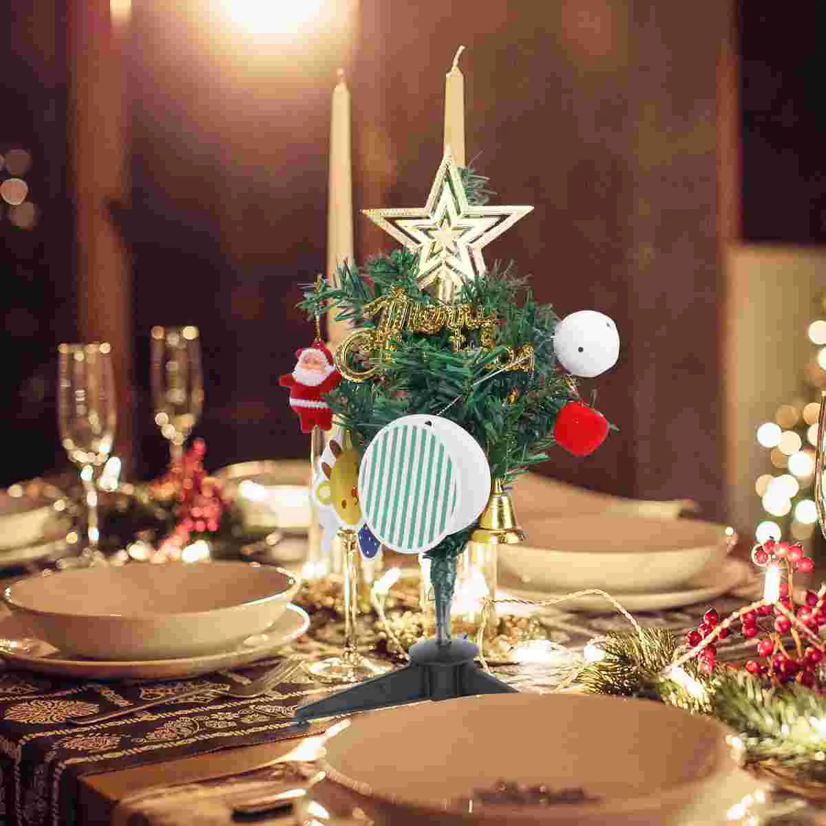 

16 Christmas Ornament Colorful Hanging Decor for Christmas Tree