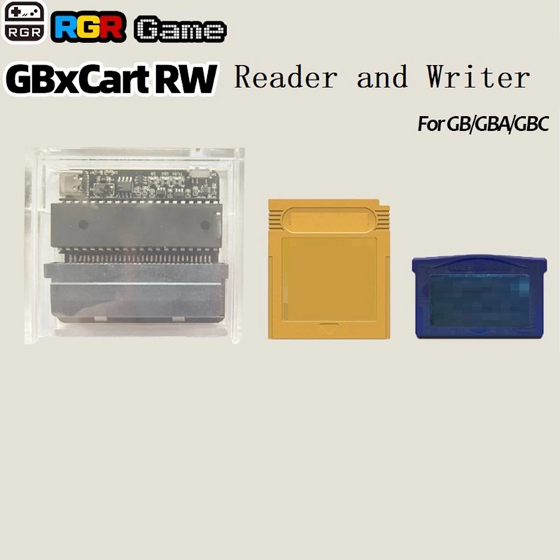 Gbxcart RW Reader Writer и мигалка для GB GBA GBC USB C игровой картридж резервный адаптер ретро