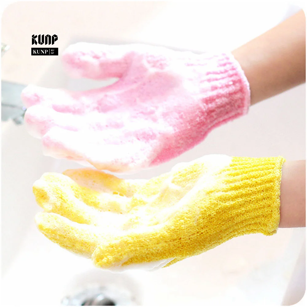 

4 шт., отшелушивающие перчатки для ванной