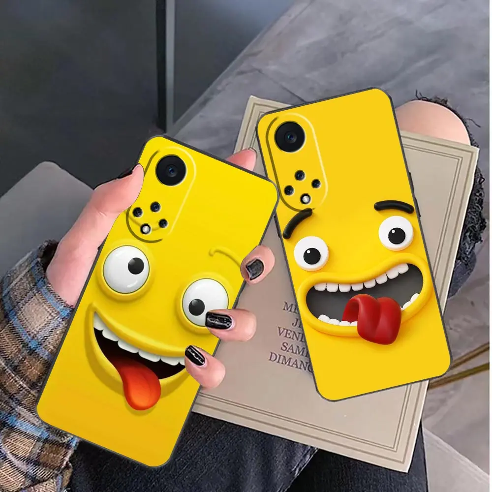 

Funda Case For Huawei NOVA Y90 Y70 Y61 10 9 9SE Plus 8 8I 7 7I 5 5I 4 3 3I 2 2I 2S Lite Plus Pro Case Cartoon Funny Faces Art