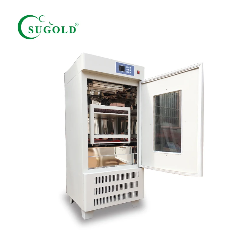 

high quality vertical double door shaking incubator