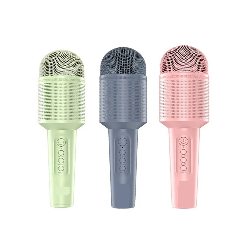 

Bluetooth Karaoke Microphone Professional Wireless Handheld Microphone Sound Card With Sound Effects For Party Singing