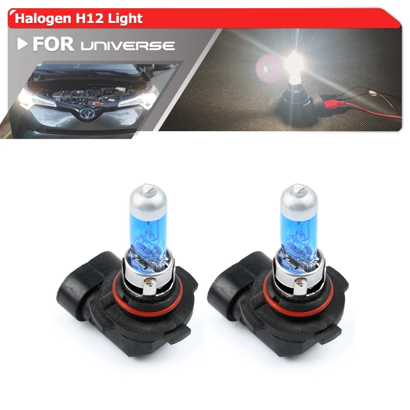 

2x H12 9055 PZ20d Галогенные лампы 6500K Супер белый Plug & Play Источник света H12 Автомобиль Мотоцикл DRL Лампа
