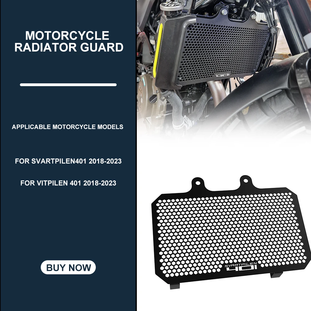 

For Husqvarna 401 Svartpilen Vitpilen Protection Vitpilen Svartpilen 401 2018-2023 2022 2021 2020 Radiator Grille Guard Cover