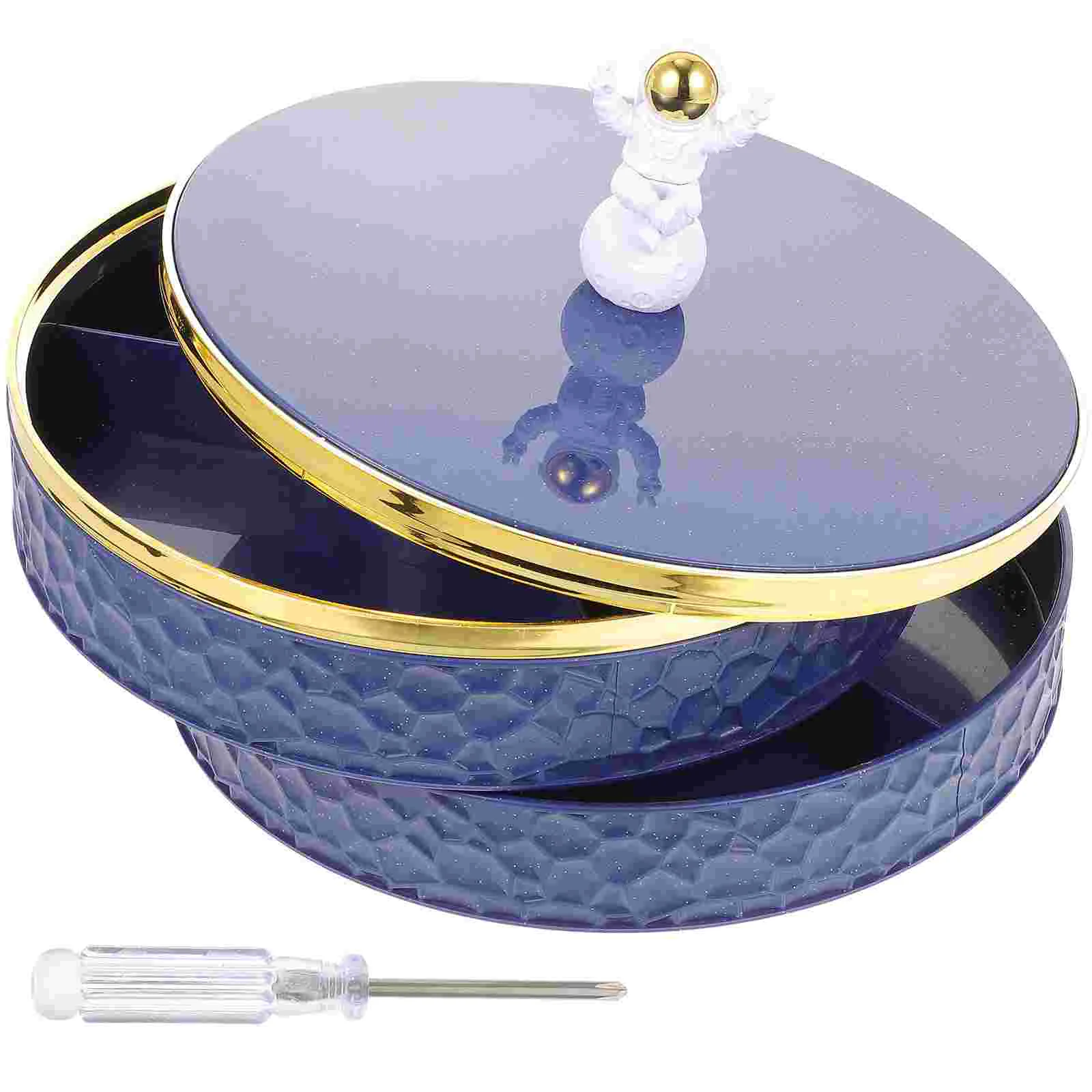 

Nuts Storage Box Gift Clear Boxes Party Accessory Dessert Lids Compartment Food Tray Snack Holder