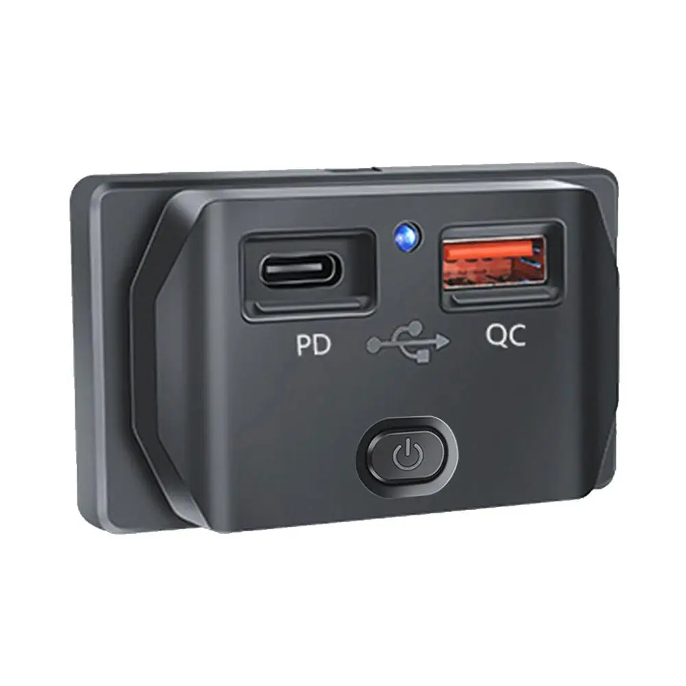 Автомобильное зарядное устройство с двумя USB-портами а 55 Вт