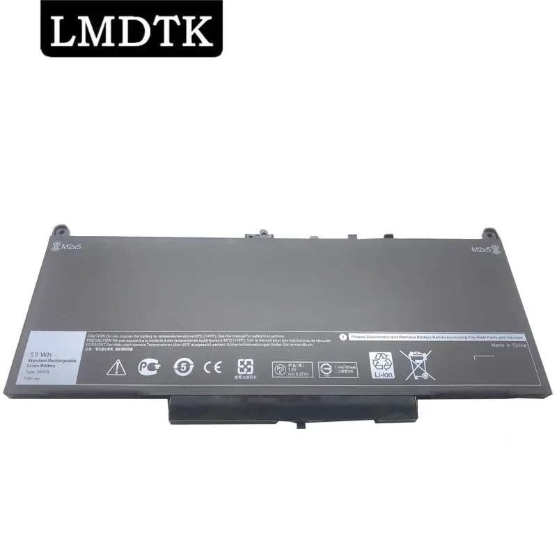 LMDTK новый аккумулятор для ноутбука J60J5 Dell Latitude E7270 E7470 R1V85 MC34Y 242WD 7 6 В 55 Втч