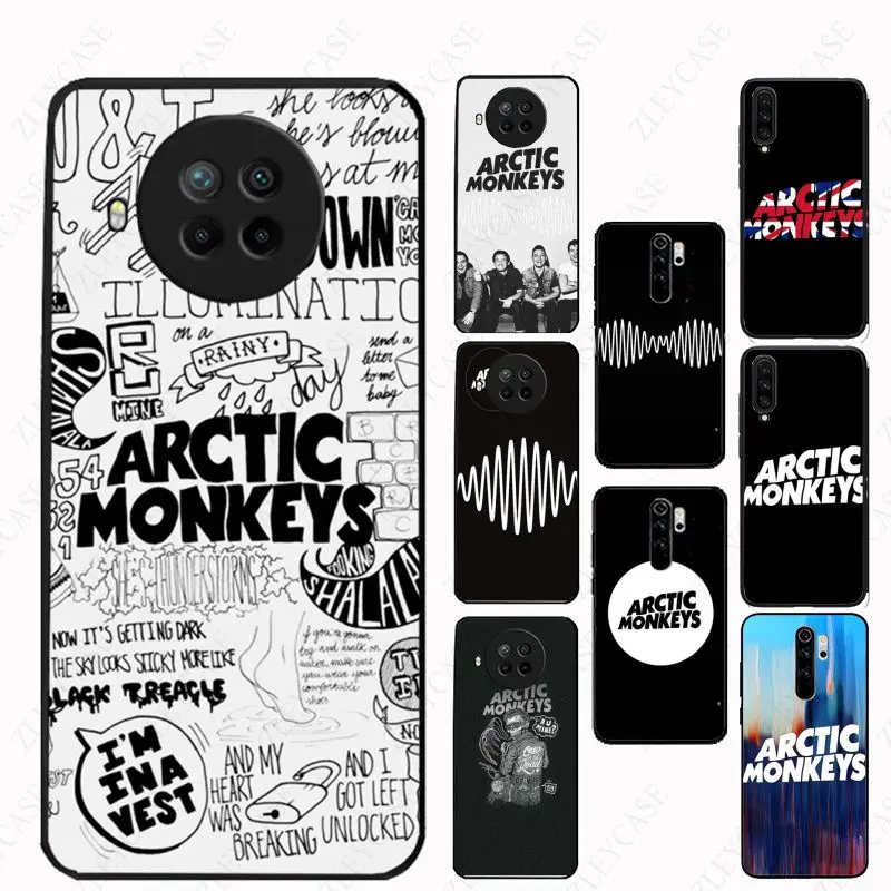

ARCTIC MONKEYS Phone Cover For Redmi Note10pro note9pro 8pro 9C 11 7 5 9A 8T 9s mi 11T pocox3nfc POCOF3 CC9E A3 mi9T Cases coque