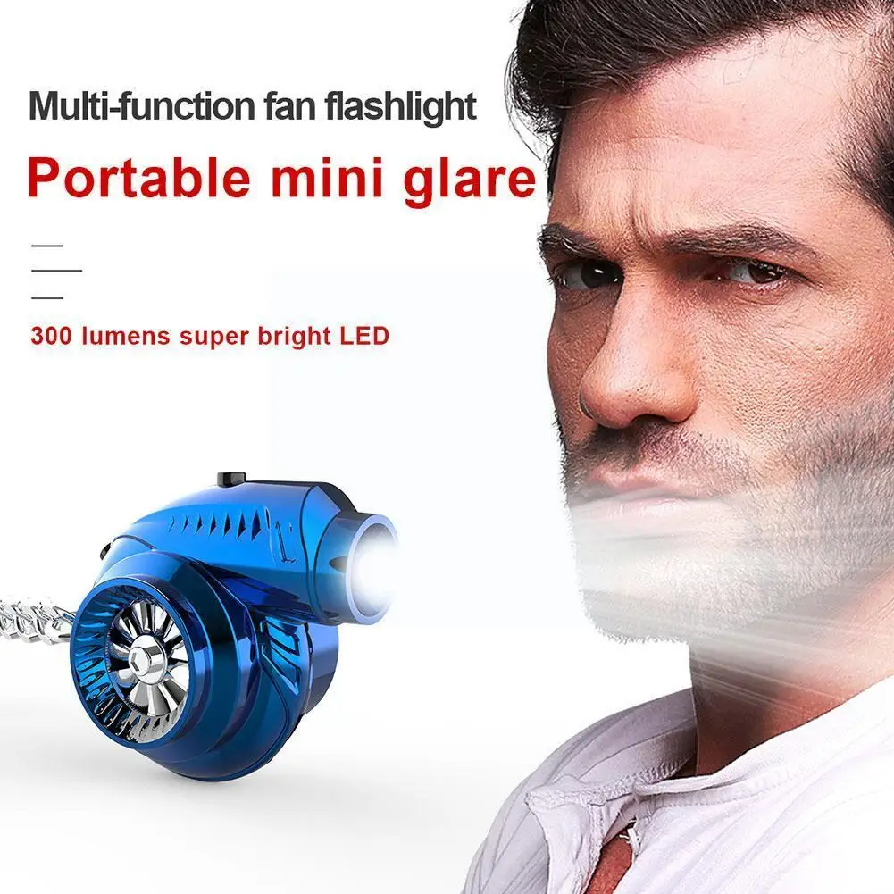 

USB Rechargeable Flashlight Mini Turbo Turbocharger Car Car Accessorie Keyring Keychain Interisor B1O2