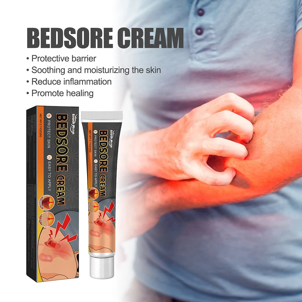 

Увлажняющий крем от болей при давлении, крем от язвы Decubitus, Успокаивающий Крем для заживления РАН, уход за кожей, восстанавливающий барьер для кожи