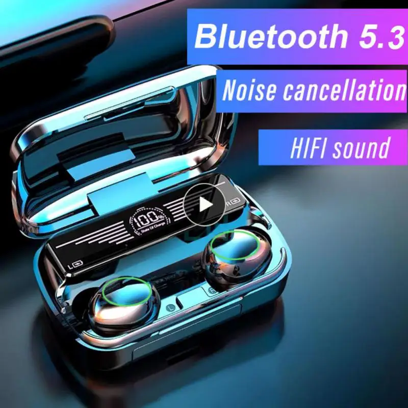 

Noise Reduction Tws Wireless Earphone Led Display Waterproof Bq10 Earbuds Hifi Stereo Headphones For Android Ios