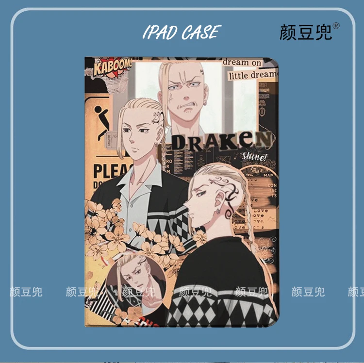 

Tokyo Revengers Anime Draken Case For iPad 10.2 7th 8th 10th Air 2 3 Mini 6 5 Case Luxury Silicone For iPad Air 4 5 iPad Pro 11