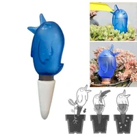 2 pack plant spike garden automatic watering tool cute bird indoor drip watering system kit potted plant waterer