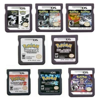 video games cartridge nds game console card for nintnds ds 2ds 3ds pokemo heartgold soulsilver black 2 white 2 pearl kids toys