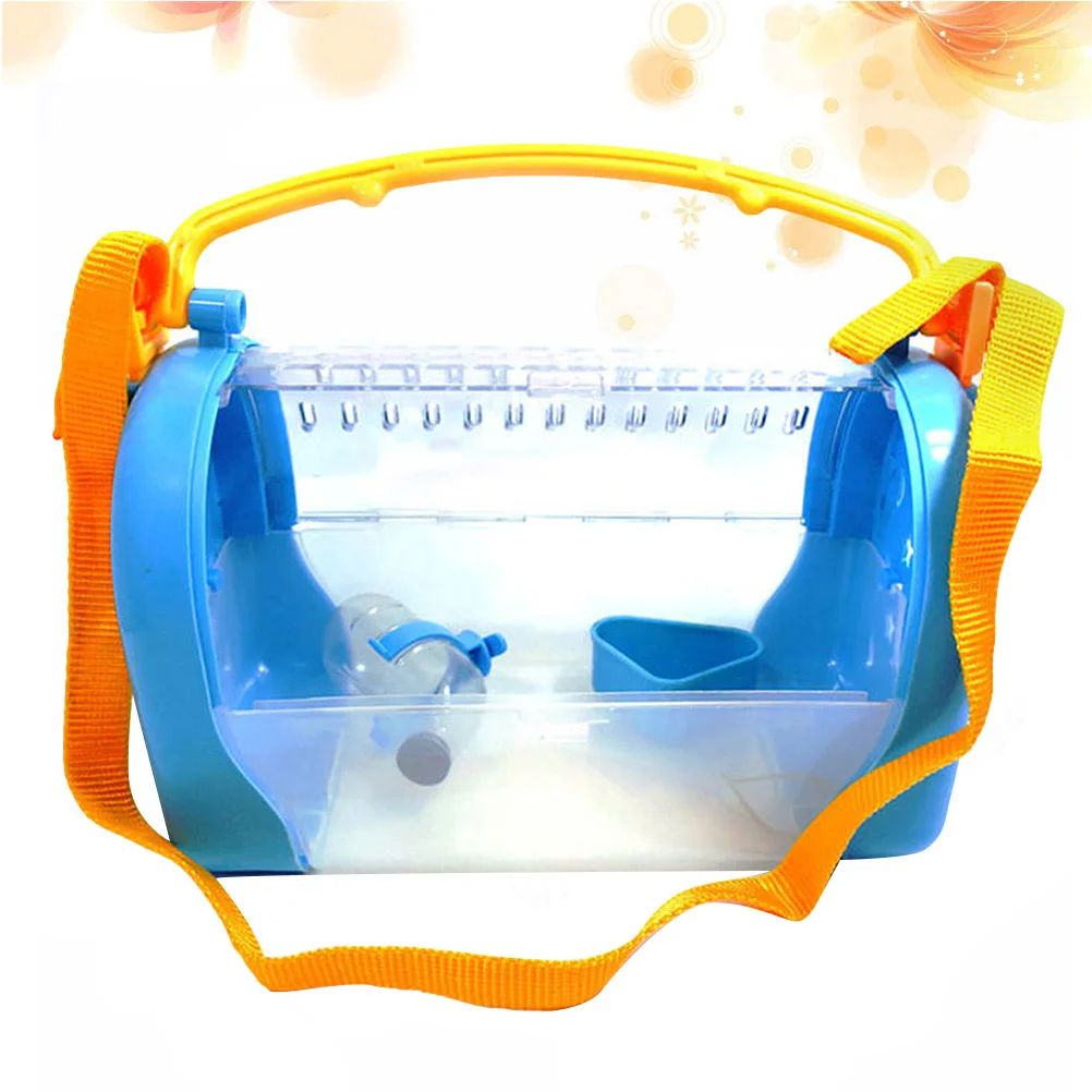 

Hamster Cage Carrier Cages Pet Travel Animals Hedgehog Supplies Accessories Guinea Animal Outgoing Rabbit Habitats Large