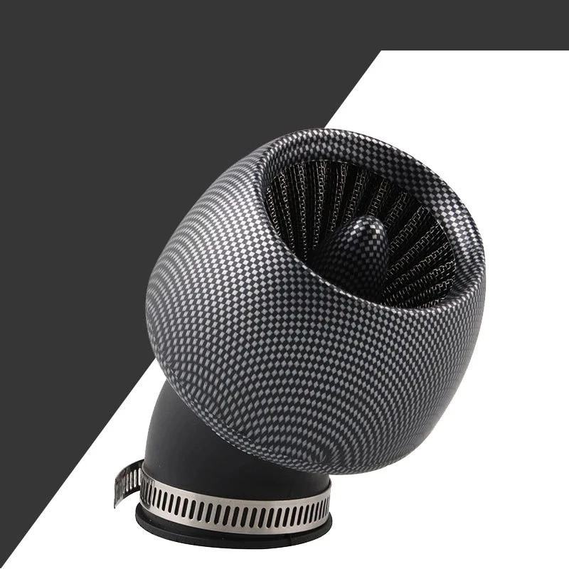 

Hot selling motorcycle refit accessories air filter 28mm / 35mm / 42mm / 48mm apple air purifier air intake filter