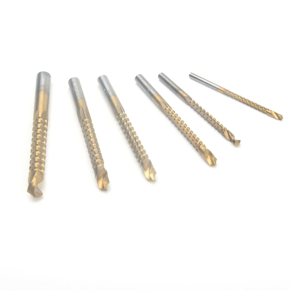 

Home Portable Accessories Multifunction Easy Install High Speed Steel Drilling Durable Repair Practical Drill Bits