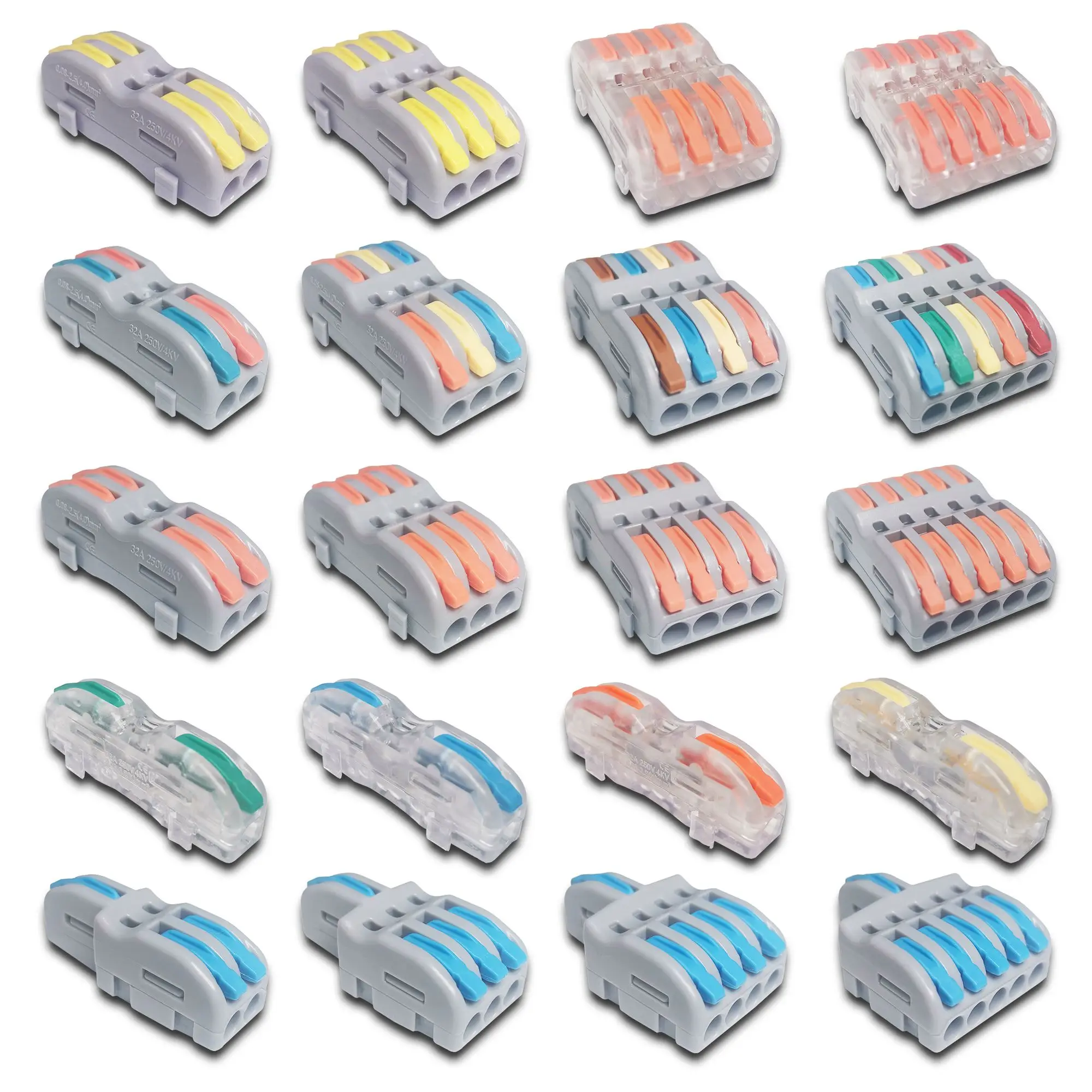 Миниатюрные быстроразъемные соединители для проводов универсальный компактный